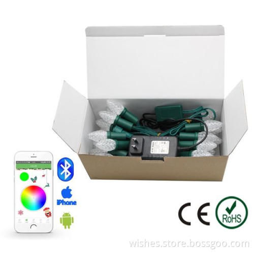 C9 Bluetooth string lights